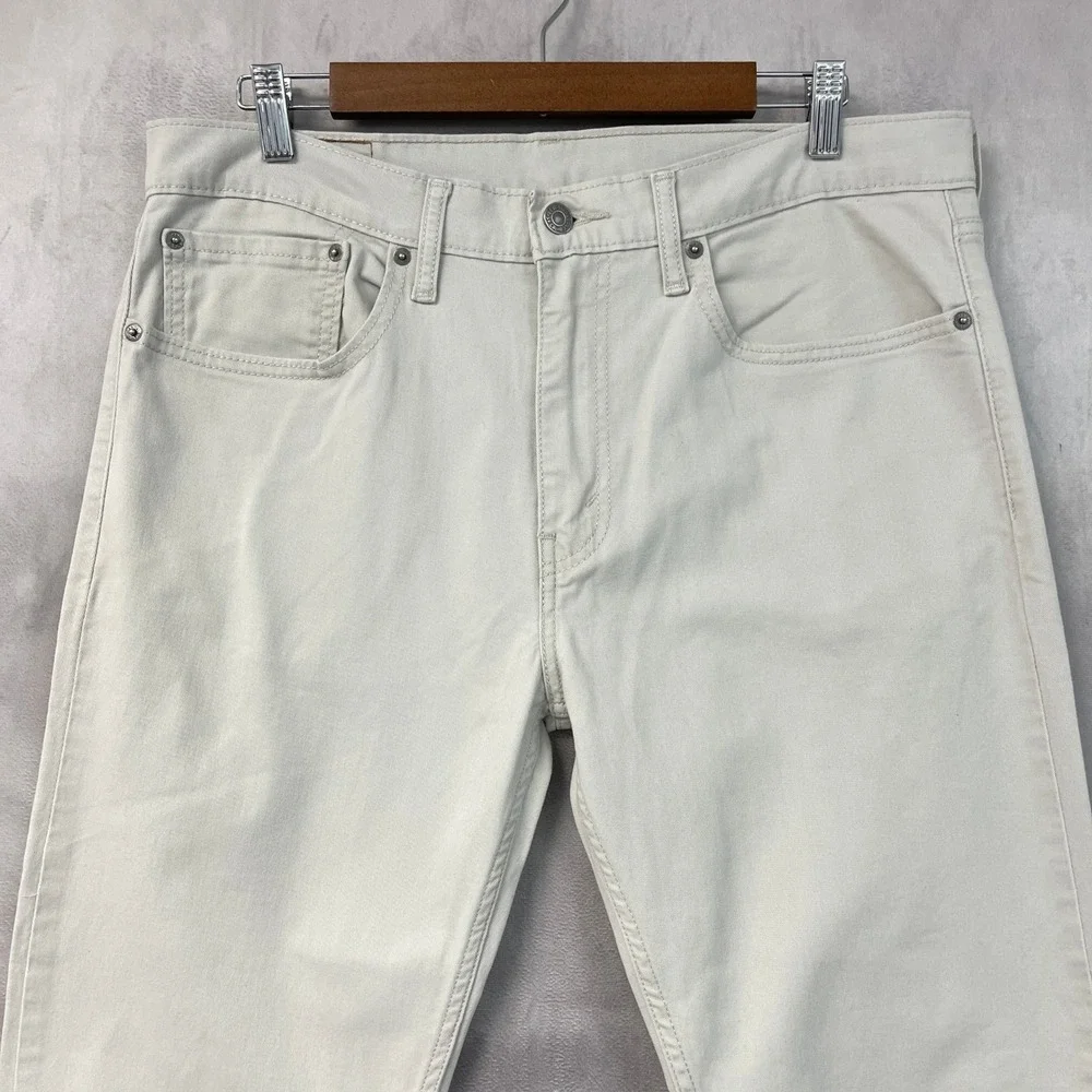 Levis 502 Mens Regular Taper Jeans 34x34 Stretch Moonstruck Minimal Indie Preppy